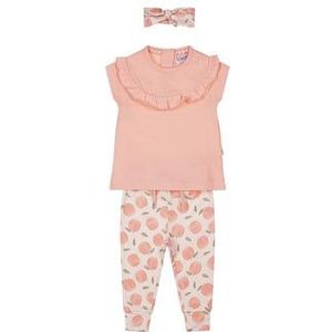 Dirkje 3-delige set Verkleurd peach