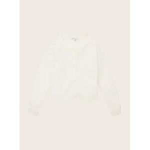 TOM TAILOR Vest Gardenia White
