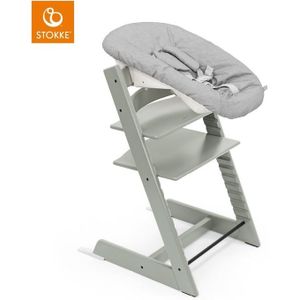 STOKKE® Tripp Trapp® Kinderstoel beuken Glacier Green incl. Newborn Set™ Grey