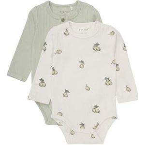 Fixoni Body met lange mouwen 2-pack Desert Sage