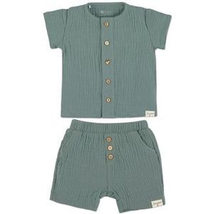 Sterntaler Set shirt met korte broek donkergroen