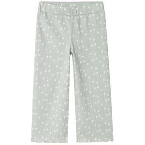 name it Wijde broek Nmfjudy Aqua Grijs
