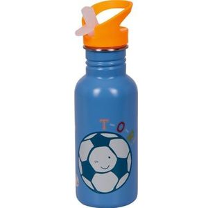 Coppenrath Roestvrijstalen fles Voetbal - Little Friends (ca. 0,5 l)