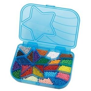 Aquabeads 31502 navulling Mega parelpakket - 2400 parels in handige opbergbox