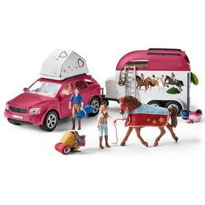 schleich ® Horse Club Adventure met auto en paardentrailer 42535