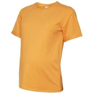 mamalicious Zwangerschapshemd MLNEWEVA Levendig Orange