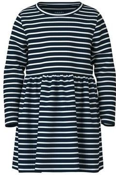 name it Bright White Jurk Nmfvemma Donker Saffier