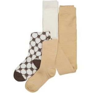 Minymo Panty 2-pack Cocoa Bruin