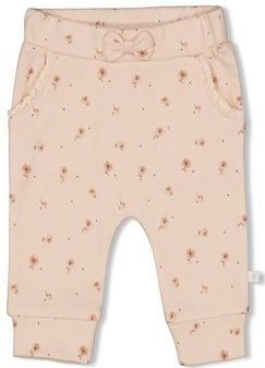 Feetje Broek AOP Sweet Poppy lichtroze
