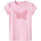 name it T-shirt Nmfdetsi Roze Frosting