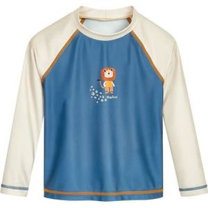 Playshoes UV-beschermend shirt 1/1 mouw jungle petrol