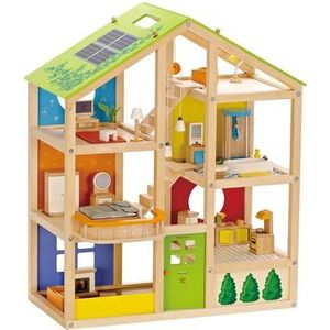 Hape Houten speelhuis - Poppenhuis - All Season