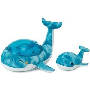 cloud-b ® Rustige walvis familie, blauw