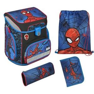 Scooli Spider EasyFit schooltassenset, 5-delig - Man