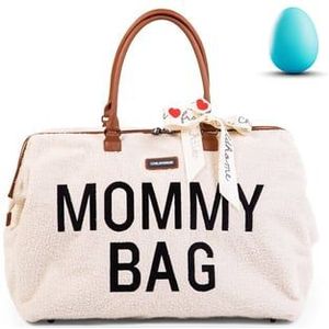 CHILD HOME Mommy Tas Teddy oud wit