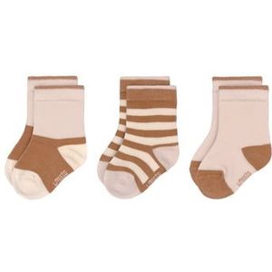 LÄSSIG Kindersokken 3-pack roze karamel