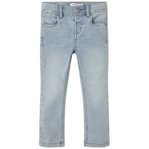 name it Light Jeans Nmmsilas Blauw Gebleekt Denim