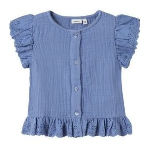 name it Blouse Nmfhakki Gebleekt Denim