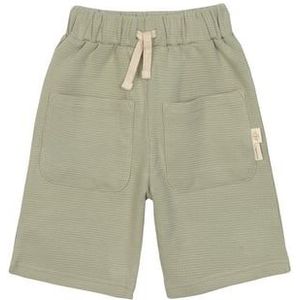 LÄSSIG Shorts Wafel GOTS light kaki