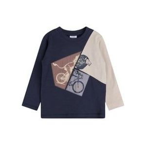 Hust & Claire T-shirt Alex Lange Mouw Shirt Mid night