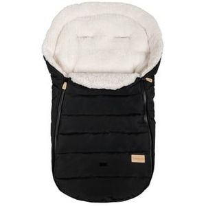 Altabebe wintervoetenzak Oslo voor kinderwagens zwart-wit-wit