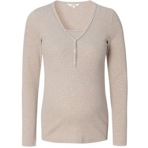 Noppies Amala taupe gemêleerde borstvoedingslegging