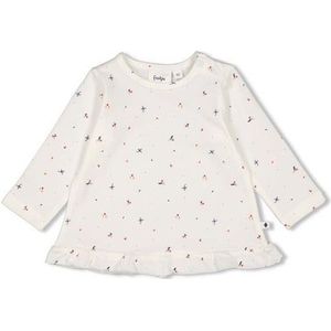 Feetje Shirt met lange mouwen AOP Mon Cheri nature