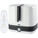 NUK Stoomsterilisatorset Vario Express incl. First Choice + gratis flesje