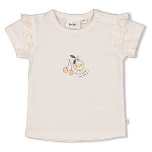 Feetje Schattig Fruitig Uit T-shirt white