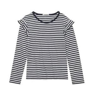 TOM TAILOR Shirt met lange mouwen van white navy