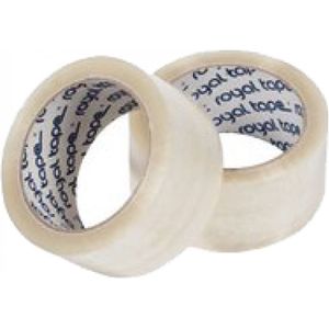 ROYAL TACK PP verpakkingsplakband 48mm x 66m 6-pack transparant (2151-6P) - Plakband en tape - Origineel