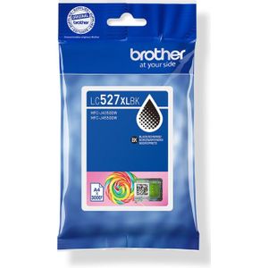 Brother - LC527XLBK - Inktcartridge - Zwart - Hoge Capaciteit