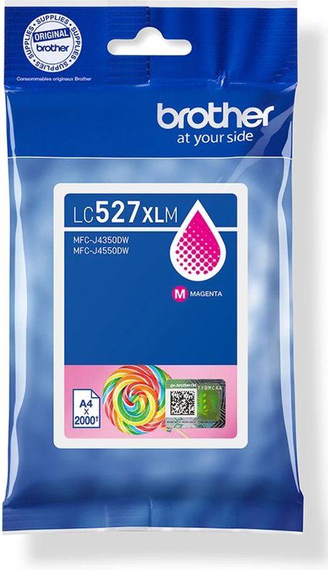 Brother - LC527XLM - Inktcartridge - Magenta - High Yield