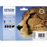 Epson T0715 multipack zwart en kleur
