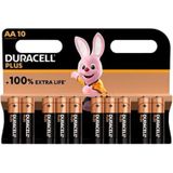 Duracell Alkaline Mignon AA LR06 1.5V Plus(10-Pack)  (D163553) - AA batterijen - Origineel