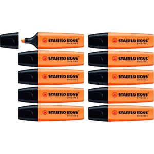 Stabilo Markeerstift BOSS 10-Pack oranje (Stabilo-70-54-10) - Markers - Origineel