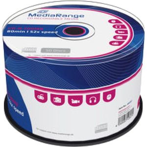 MediaRange CD-R 700 mb | 80 min. | 52x snelheid 50 stuks blanco (MR207) - CD/DVD's - Origineel