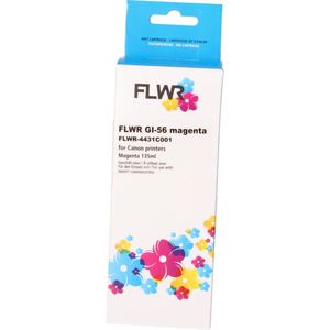 FLWR Canon GI-56M magenta (FLWR-4431C001) - Inktcartridge - Huismerk (compatible)