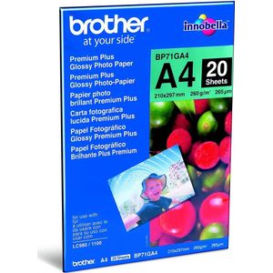 Brother BP71GA4 fotopapier wit (BP71GA4) - Fotopapier - Origineel