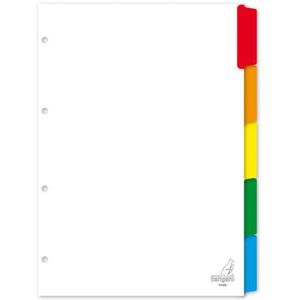 Kangaro A4 Tabbladen 4-gaats (5 delig)  (PK405) - Tabblad - Origineel