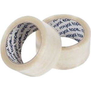 ROYAL TACK PP verpakkingsplakband 48mm x 66m transparant (2151-Transparant) - Plakband en tape - Origineel