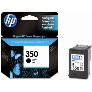 HP 350 (MHD jan-20) zwart (CB335EE) - Inktcartridge - Origineel