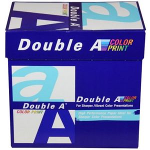 Double A Color print A4 Papier 5 pakken (90 grams) wit (130307D) - A4 Papier - Origineel