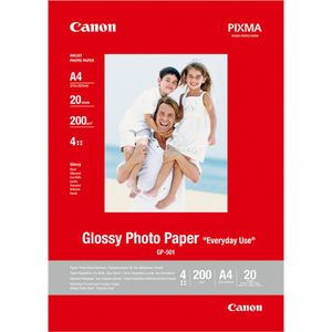 Canon GP-501 Fotopapier 20 stuks wit (0775B082) - Fotopapier - Origineel