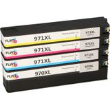 Huismerk - 970 / 971XL - Multipack Inktcartridge - Zwart en Kleur - Remanufactured