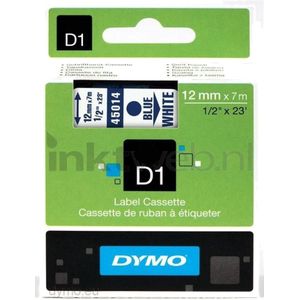 Dymo D1 45014 blauw (S0720540) - Letter tapes - Origineel