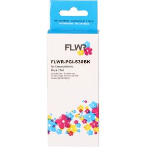 FLWR Canon PGI-530PGBK zwart (FLWR-6117C001) - Inktcartridge - Huismerk (compatible)