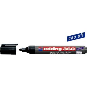 Edding 360 Whiteboard marker zwart (10041001) - Markers - Origineel