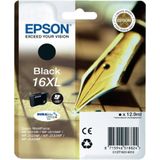 Epson 16XL (MHD sep-21) zwart (C13T16314012) - Inktcartridge - Origineel Hoge Capaciteit