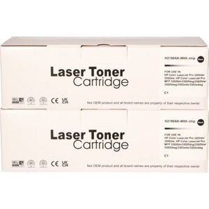 FLWR HP 219A bundel zwart (FLWR-W219A-BK-bundel) - Toners - Huismerk (compatible)